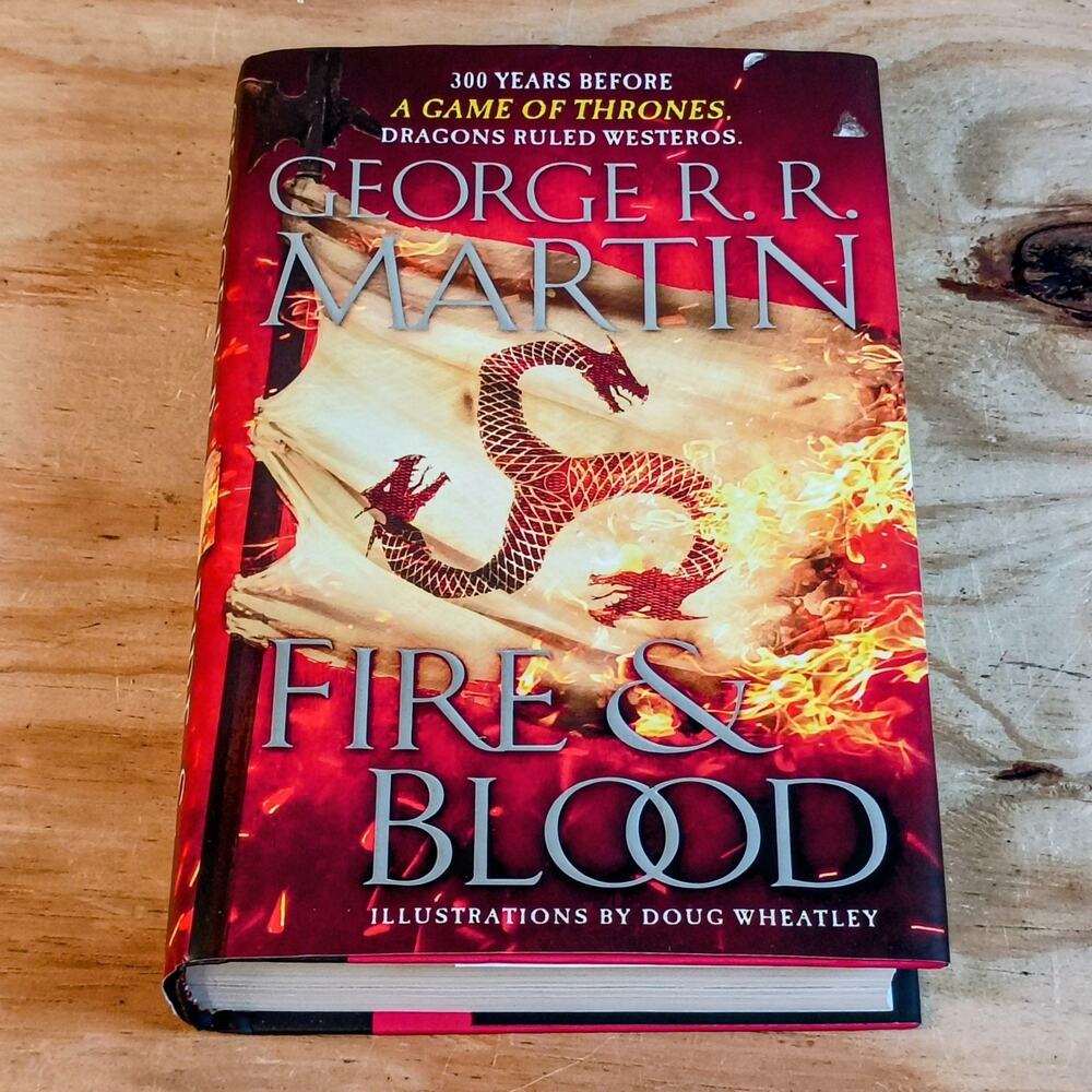Fire & Blood George R.R. Martin 1st Edition 1st Print Hardcover Game of Thrones